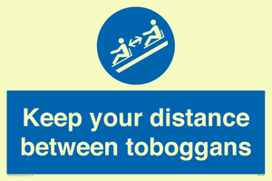 MP7548: Keep your distance between toboggans