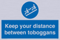 MP7548: Keep your distance between toboggans