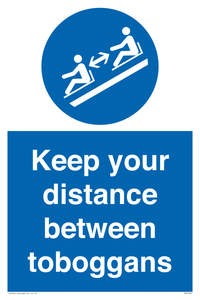 MP7548: Keep your distance between toboggans