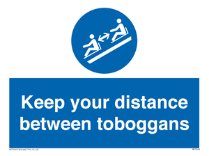 MP7548: Keep your distance between toboggans