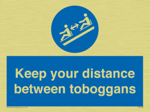 MP7548: Keep your distance between toboggans
