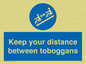 MP7548: Keep your distance between toboggans