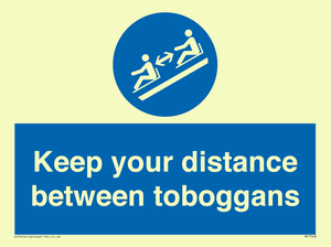 MP7548: Keep your distance between toboggans