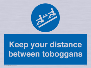 MP7548: Keep your distance between toboggans