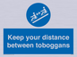 MP7548: Keep your distance between toboggans