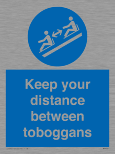 MP7548: Keep your distance between toboggans