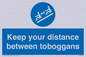 MP7548: Keep your distance between toboggans