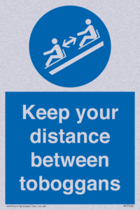 MP7548: Keep your distance between toboggans