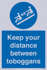 MP7548: Keep your distance between toboggans
