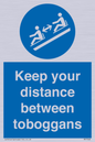MP7548: Keep your distance between toboggans
