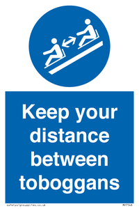 MP7548: Keep your distance between toboggans