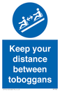 MP7548: Keep your distance between toboggans