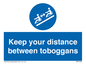 MP7548: Keep your distance between toboggans