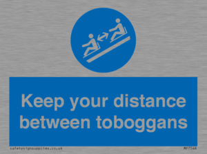 MP7548: Keep your distance between toboggans
