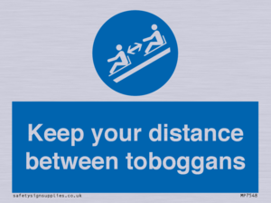 MP7548: Keep your distance between toboggans