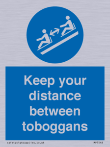 MP7548: Keep your distance between toboggans