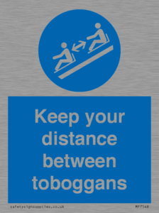 MP7548: Keep your distance between toboggans