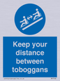 MP7548: Keep your distance between toboggans