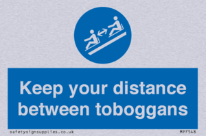 MP7548: Keep your distance between toboggans