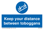 MP7548: Keep your distance between toboggans