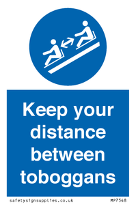 MP7548: Keep your distance between toboggans