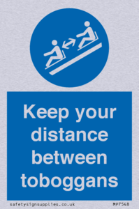 MP7548: Keep your distance between toboggans