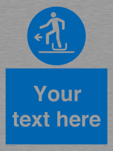 MP7549: Custom Alighting from a toboggan to the left