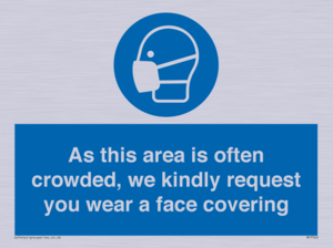 MP7560: As this area is often crowded, we kindly request you wear a face covering