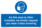 MP7560: As this area is often crowded, we kindly request you wear a face covering