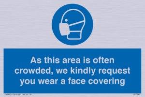 MP7560: As this area is often crowded, we kindly request you wear a face covering