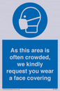 MP7560: As this area is often crowded, we kindly request you wear a face covering