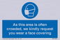 MP7560: As this area is often crowded, we kindly request you wear a face covering