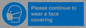 MP7562: Please continue to wear a face covering