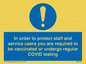 MP7563: In order to protect staff and service users you are required to be vaccinated or undergo regular COVID testing