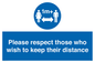 MP7565: Please respect those who wish to keep their distance