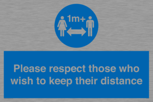 MP7565: Please respect those who wish to keep their distance
