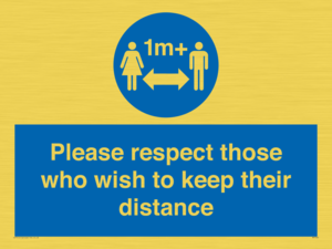 MP7565: Please respect those who wish to keep their distance