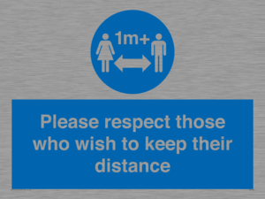 MP7565: Please respect those who wish to keep their distance