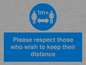 MP7565: Please respect those who wish to keep their distance