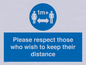 MP7565: Please respect those who wish to keep their distance