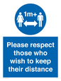 MP7565: Please respect those who wish to keep their distance