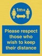 MP7565: Please respect those who wish to keep their distance