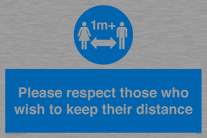 MP7565: Please respect those who wish to keep their distance