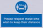 MP7565: Please respect those who wish to keep their distance