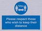 MP7565: Please respect those who wish to keep their distance