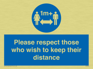 MP7565: Please respect those who wish to keep their distance