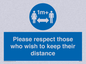 MP7565: Please respect those who wish to keep their distance