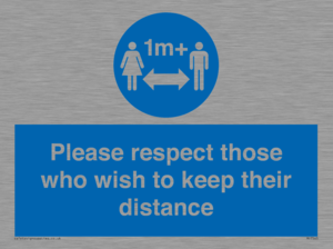 MP7565: Please respect those who wish to keep their distance