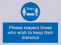 MP7565: Please respect those who wish to keep their distance