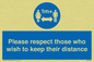 MP7565: Please respect those who wish to keep their distance